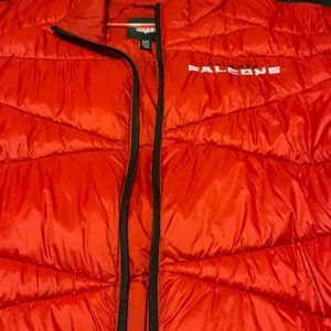 I am selling a brand new NFL Atlanta Falcon puffer jacket.